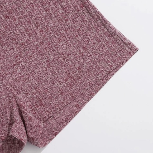 L sold out - see other listing for other sizes NWT rib-knit cami and shorts set - Picture 7 of 9